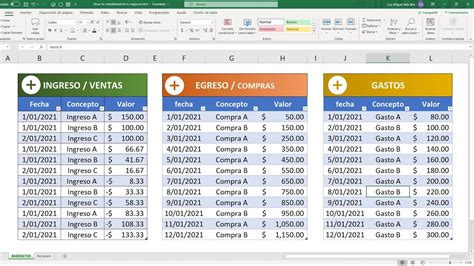 Plantilla Excel Contabilidad PequeñA Empresa Gratis